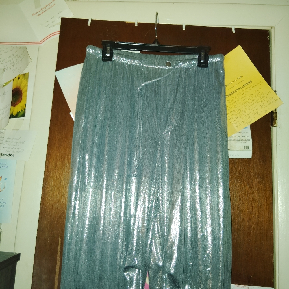 ANTHROPOLOGY Liquid Shine Parachute Pants - Small - Picture 7 of 12